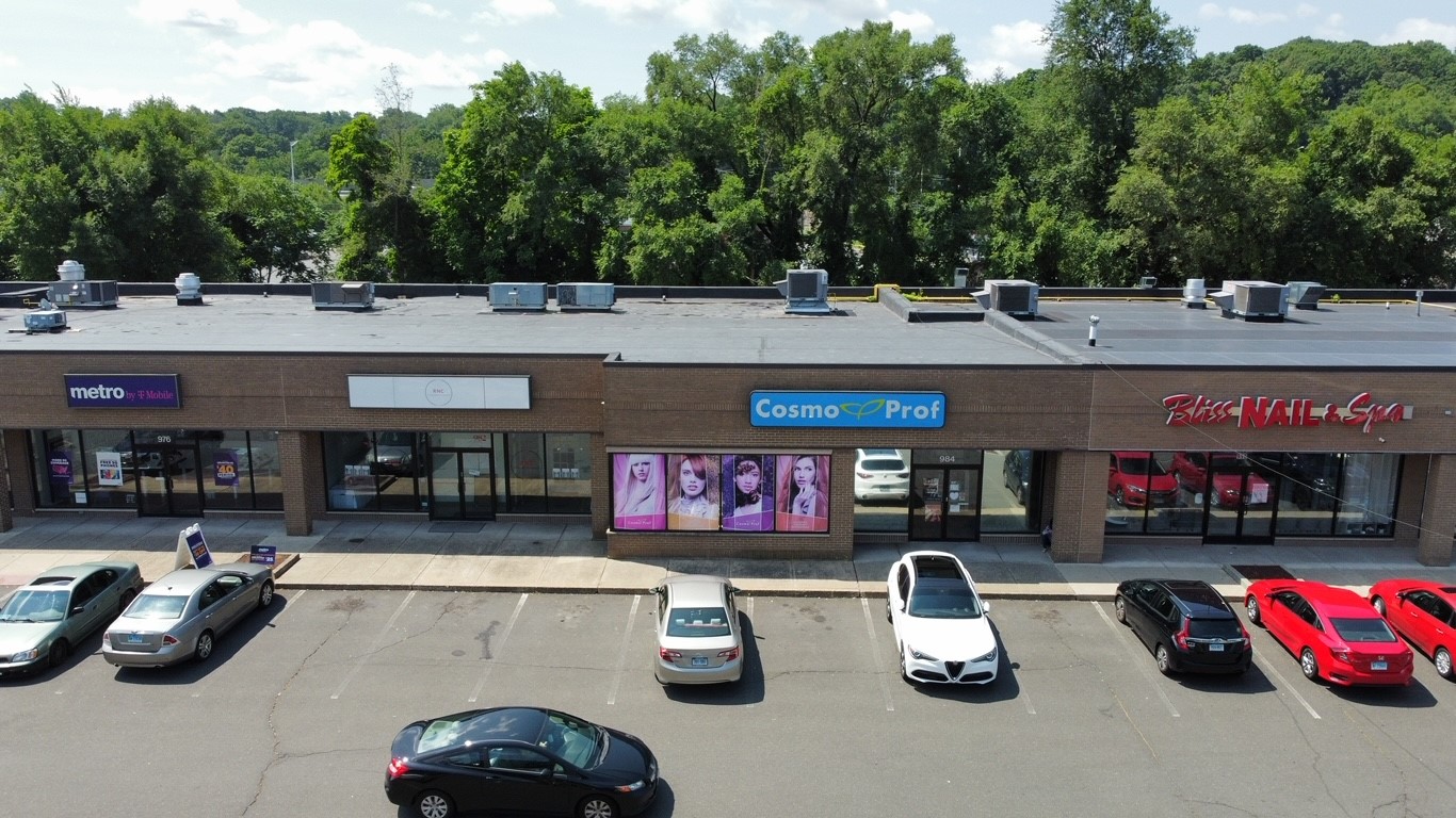Retail space for lease in New Britain, CT.